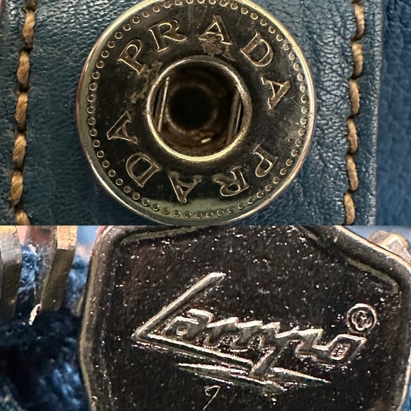 💯Authentic Prada Two-Way  Leather Tote Bag🍀 - Picture 14 of 15